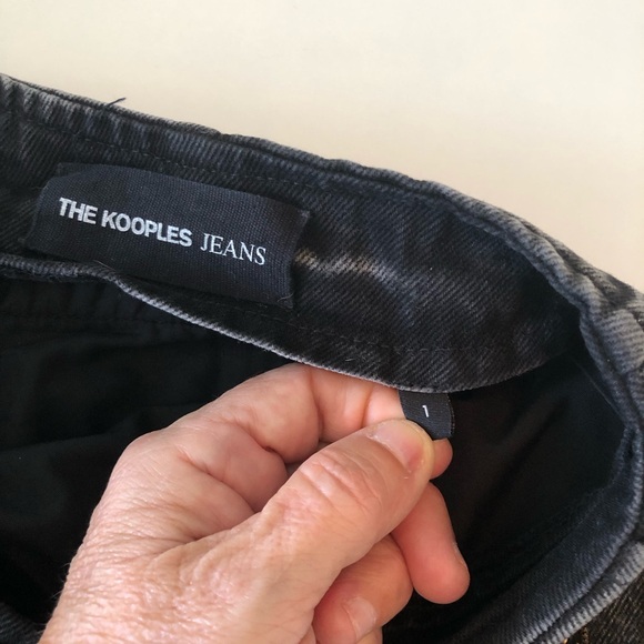 The Kooples Jeans Embellished Denim Mini Skirt Women’s Size Small, Koopl… - Picture 6 of 15